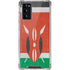 Kenya Flag Distressed Galaxy Note20 5G Clear Case